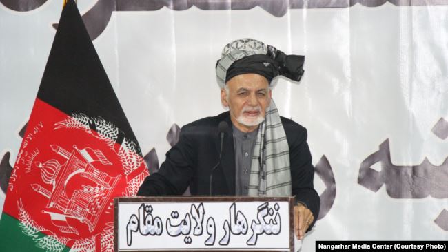 ننګرهار ته د ولسمشر غني سفر او وینا